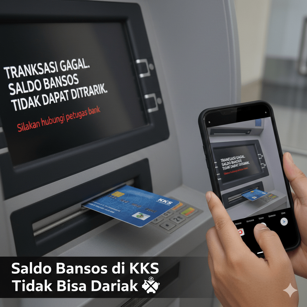 Saldo Bansos di KKS Tidak Bisa Ditarik